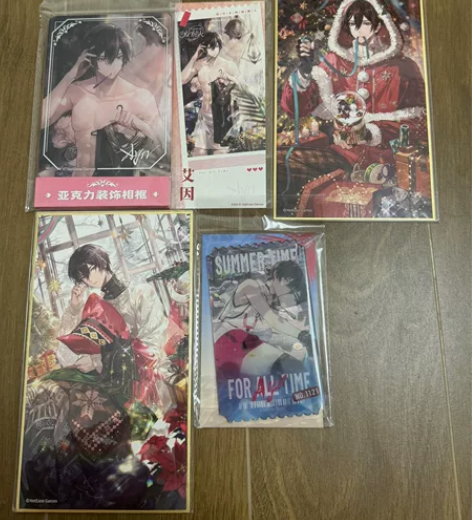 出时绘湛蓝海岛亚克力票根已设库存可直拍 全...