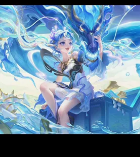 安琪拉 大乔 龙年限定皮肤Q区下单秒发录屏...