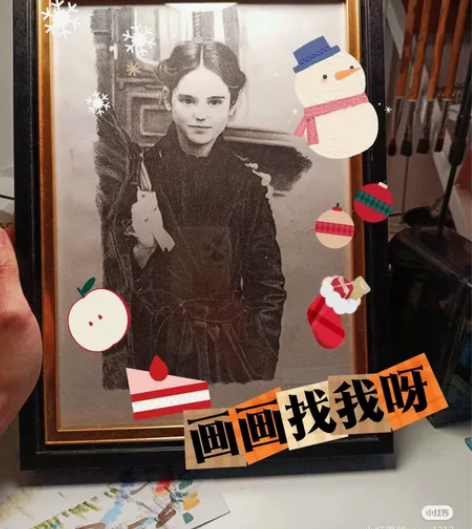 画像定制，素描彩铅油画棒丙烯油画皆可，快过...