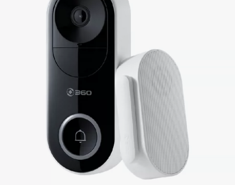 360智能可视门铃D819电子猫眼监控摄像...