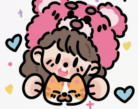 【超级白菜价】手绘Q版可爱头像设计情侣卡通...