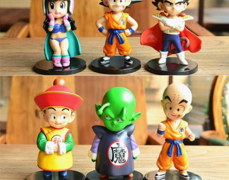 七龙珠手办童年幼孙悟空小林琪琪贝吉塔比克模...