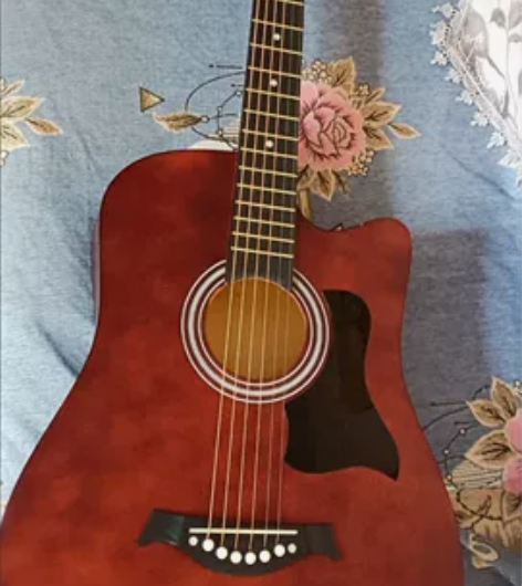 (给钱就卖)未拆封民谣吉他40寸云杉木吉他...