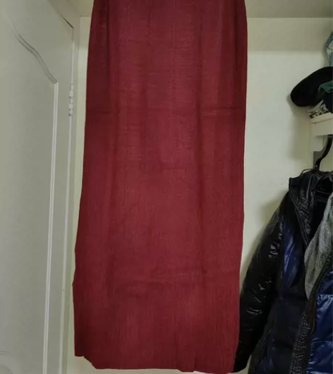 逸红颜针织铅笔裙。L码，有弹，腰围60-7...