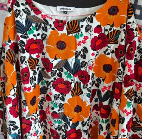 实体店购入，古着感连衣裙，复古文艺，蝙蝠袖...