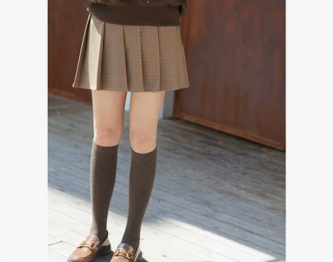 「MISAZ」超百搭！减龄学院风 百褶小A...