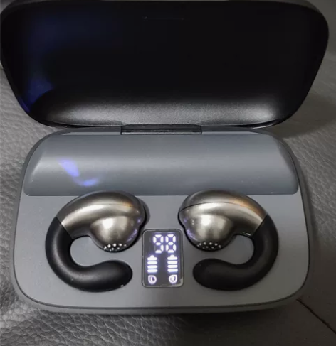 【顶配版】不入耳蓝牙耳机 无线运动耳机,蓝...