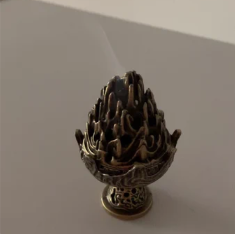 包邮 迷你香炉塔香托家用室内沉香熏香炉把玩...