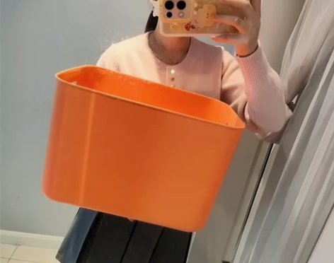 10.9包邮全新收纳箱家用储物透明杂物玩具...