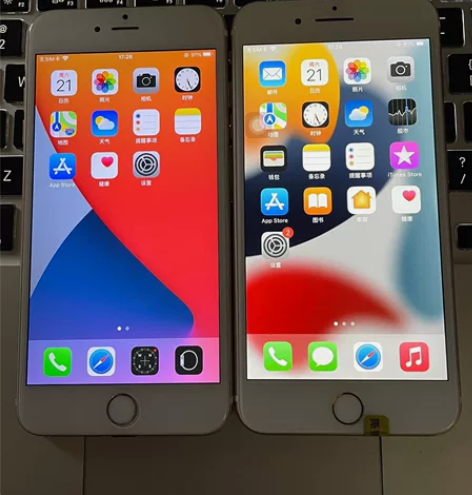 苹果iPhone8游戏机64g黑色不插卡白...