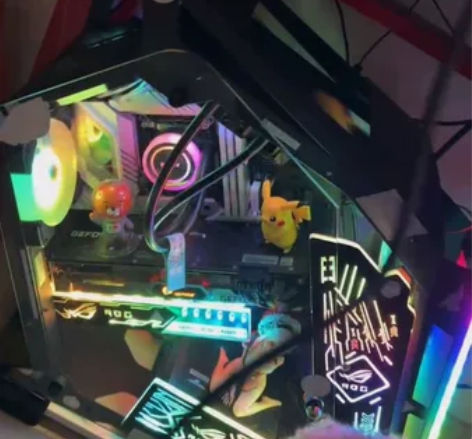 大咖电脑机箱，机箱灯板水冷灯光控制器，两个...