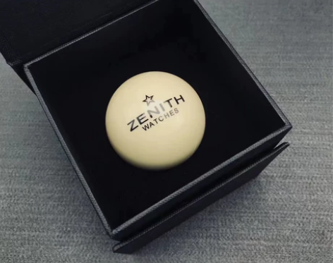 真力时限量斯诺克水晶母球 丁俊辉代言真力时...