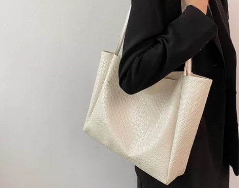 小众设计高级感大容量托特包女学生上课包20...