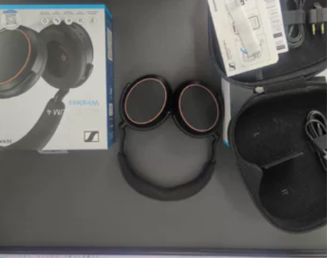 森海塞尔MOMENTUM 4 无线头戴式蓝...