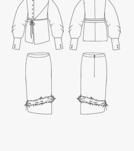 【服装款式图代画】Ai、CDR、procr...