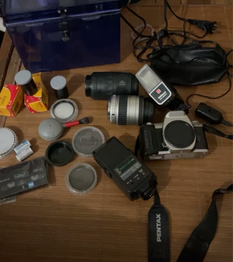 pentax 宾得mz-50胶卷相机 两个...