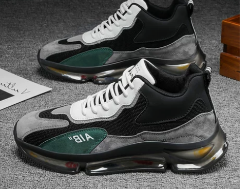 春秋男鞋2023年新款潮流百搭男士运动休闲...