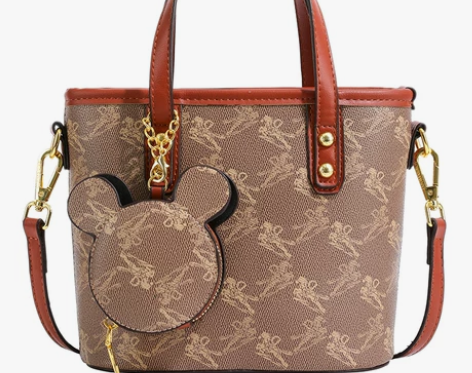 keke箱包店 春季新款Ins风印花斜跨水...