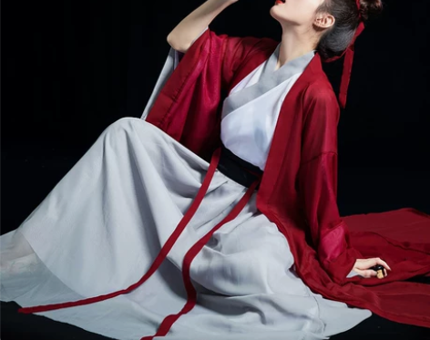 侠客汉服女红颜古装秋装魏晋风飘逸仙气古风超...