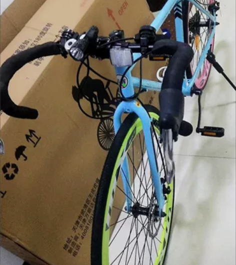 【全新包邮】死飞自行车成年人单车公路赛山地...