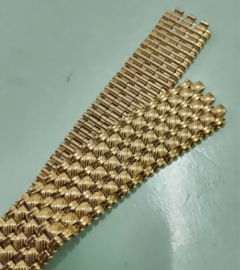 收藏镀港金凹口2mm、外宽20mm珠宝扣老...