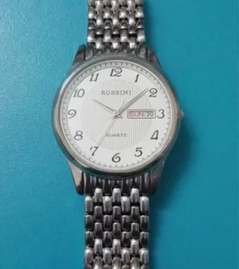 二手正品罗西尼ROSSINI石英男表,型号...