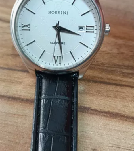罗西尼石英手表，男款，表径40，走时日历都...