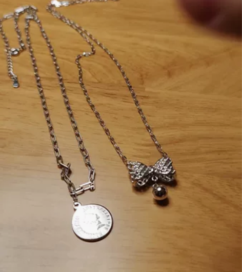 ?祖艾 自制 银饰 女王头像 银币 套链 ...