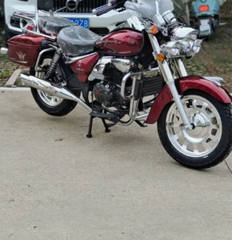 风暴太子摩托车,单缸200排量风冷。前后碟...