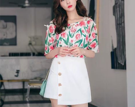 【618狂欢价】润乙一夏季新款韩版不规则a...