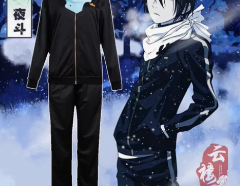 野良神夜斗COS服 全套流浪神差日常运动服...