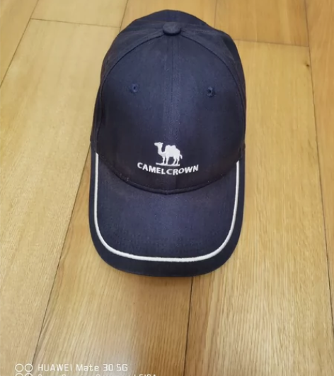 骆驼深蓝色，阿迪达斯灰色硬顶棒球帽，适用头...