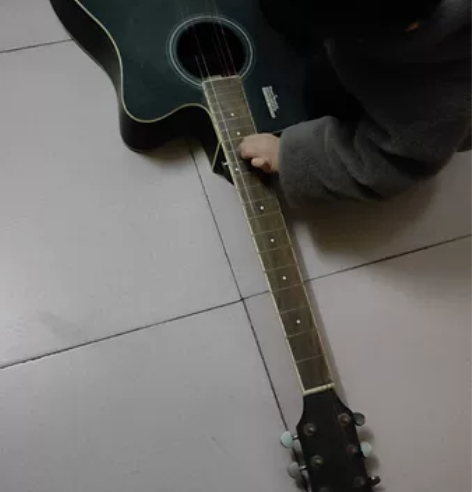 【狂欢价】卢森单板吉他民谣吉他41寸木吉他...