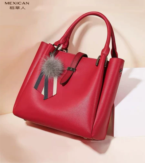 ?稻草人女包手提单肩包女新款韩版潮时尚英伦...