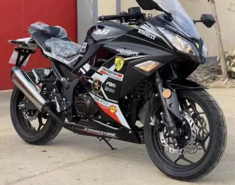 全新国四电喷可上牌川崎小忍者摩托车跑车25...