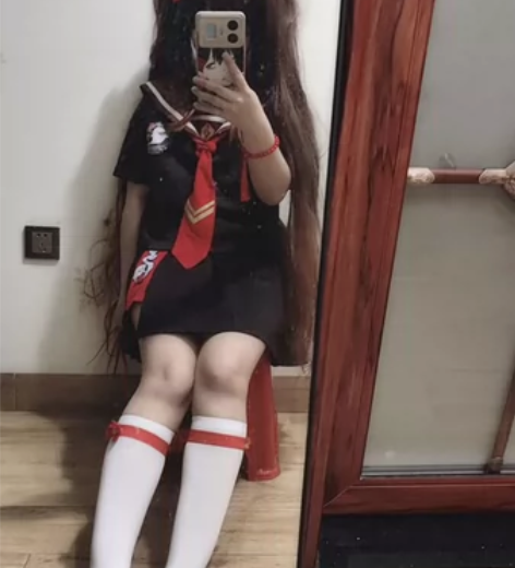 出原神胡桃水手服胡桃cos服（非名）我当时...