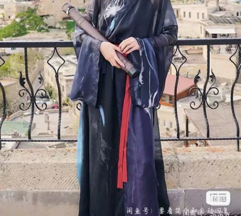 【十三余 小豆蔻儿】[白翎]宽松外套系带长...