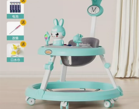 婴儿学步车音乐多功能防O型腿防侧翻可折叠6...