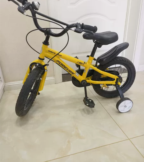 儿童自行车14寸 99成新车!3岁骑了没...
