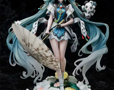 初音手办雪公主长发玩偶女生摆件模型盲盒雕像...
