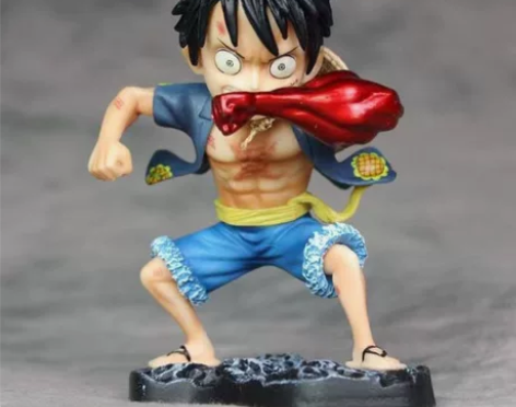 海贼王二档三档变身吹气火拳路飞生日礼物桌面...