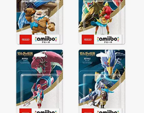 任天堂周边 塞尔达amiibo  手办 全...