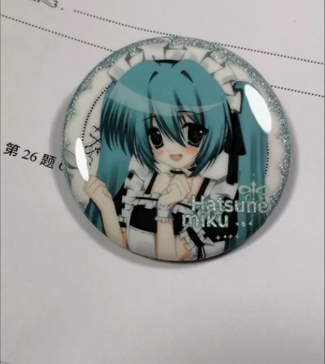 初音未来*古早风女仆系列双闪吧唧立牌同人 ...