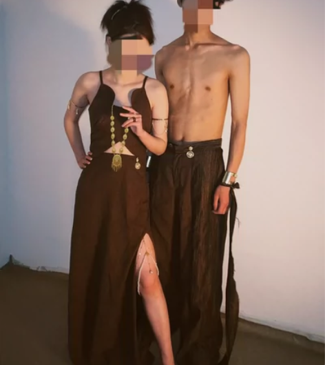 人物形象biye服装设计（包含妆容过程灵感...