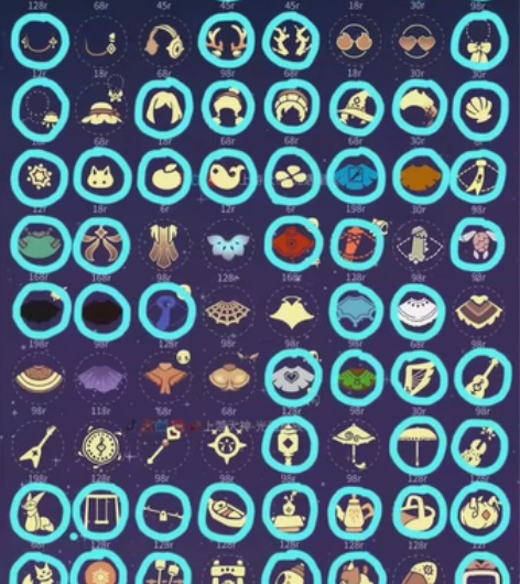 光遇华渠魔半欧若拉半不断超多礼（56） 身高0.4-12.4...