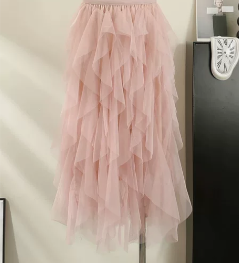 寻喜XUNXI 绑带甜妹蕾丝芭蕾蛋糕裙女夏...