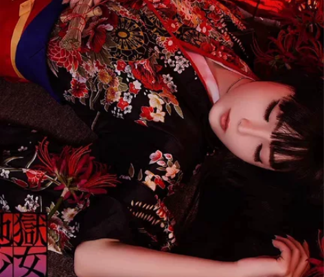 地狱少女阎魔爱和服cos 无毛，有木屐