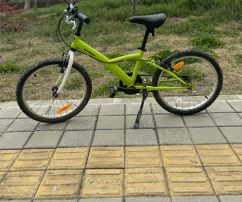 迪卡侬实体店购入+儿童自行车+20寸 孩子...