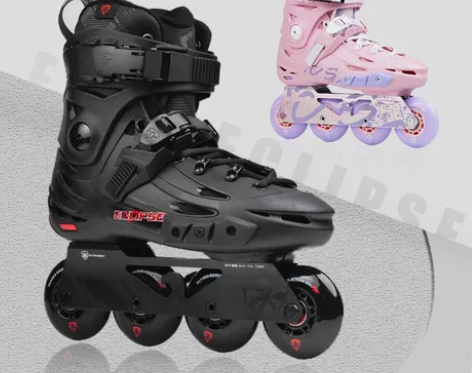 飞鹰轮滑鞋F5S成人平花鞋男女专业轮滑鞋花...