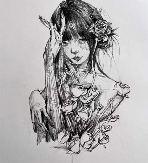 【代画】接单！ 速写（人物为主，手绘照片生...